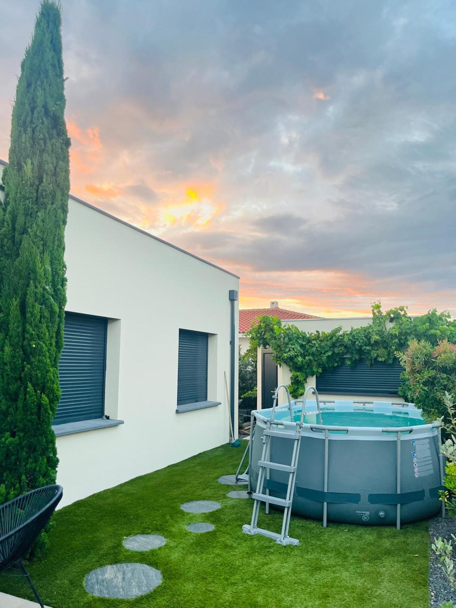 Villa Dolce Vida Proche Golf, Lac, Plage Et Collioure Villeneuve-de-la-Raho Exterior foto